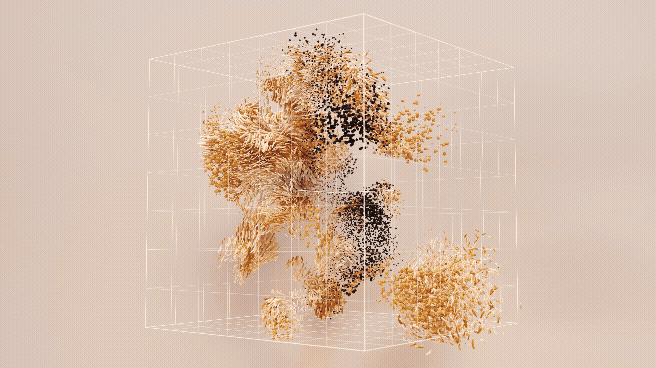 Logo on colored background